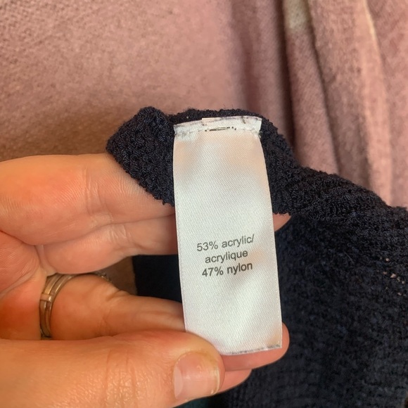 Maurices plus size 3 women’s long sleeve cardigan blue purple color blocks - Picture 3 of 11